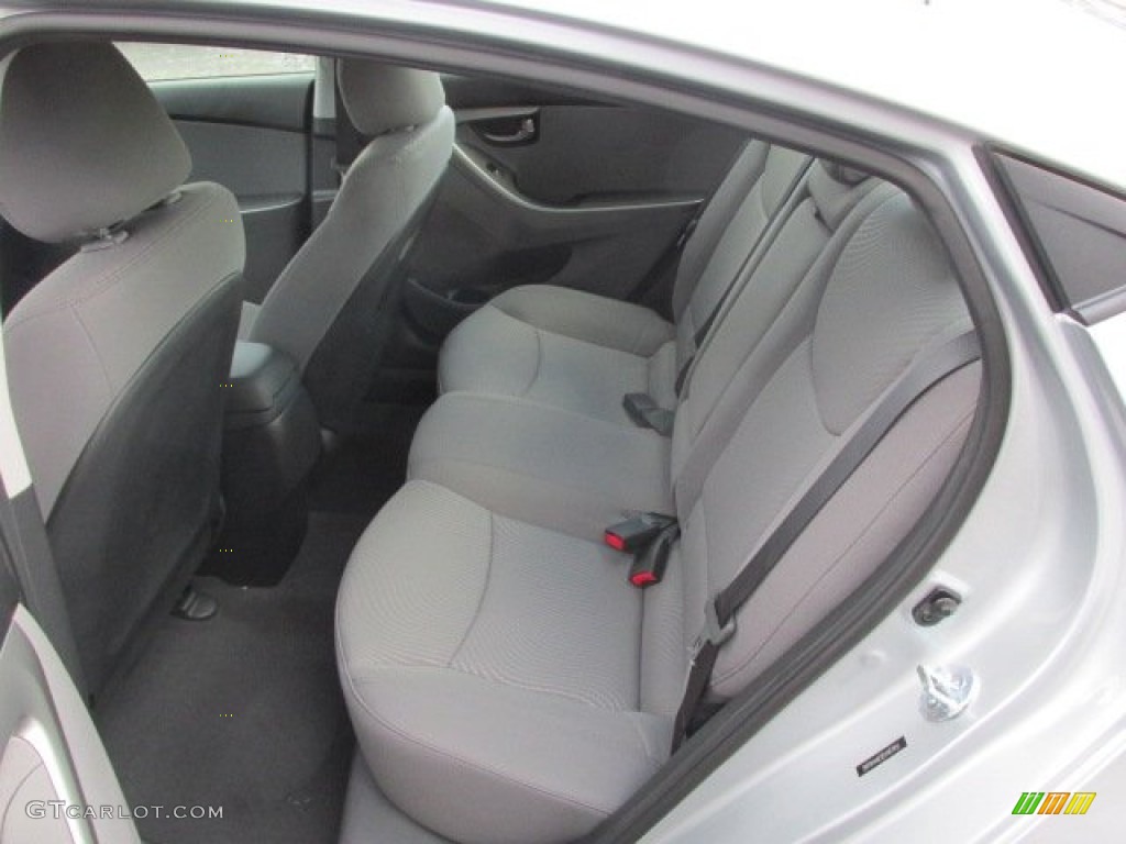 2014 Elantra SE Sedan - Silver / Gray photo #14