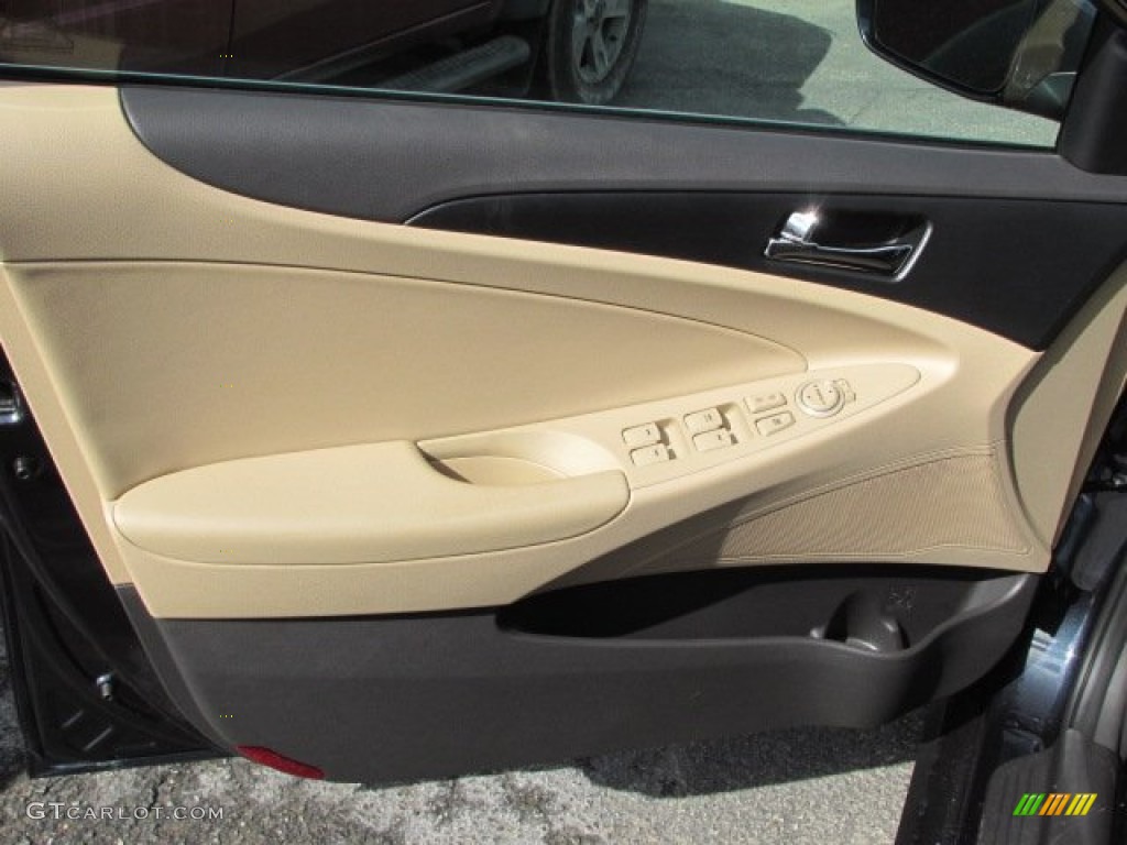 2014 Sonata GLS - Pacific Blue Pearl / Camel photo #7