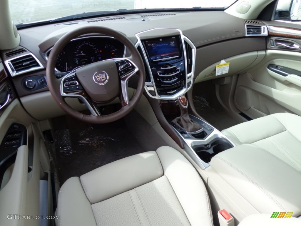 Shale/Brownstone Interior 2014 Cadillac SRX Performance AWD Photo #90914922