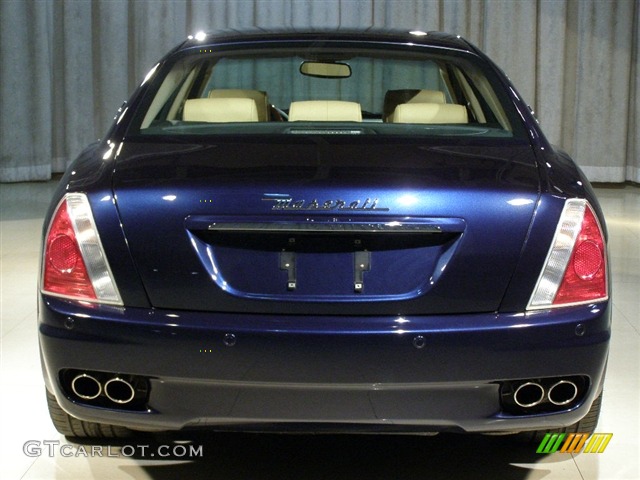 Blue 2007 Maserati Quattroporte Standard Quattroporte Model Exterior Photo #90916