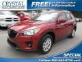 2013 Zeal Red Mica Mazda CX-5 Touring  photo #1