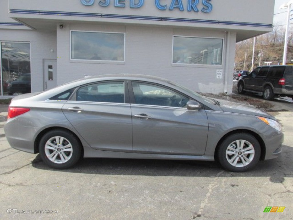 2014 Sonata GLS - Harbor Gray Metallic / Gray photo #2