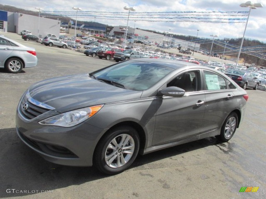 2014 Sonata GLS - Harbor Gray Metallic / Gray photo #5