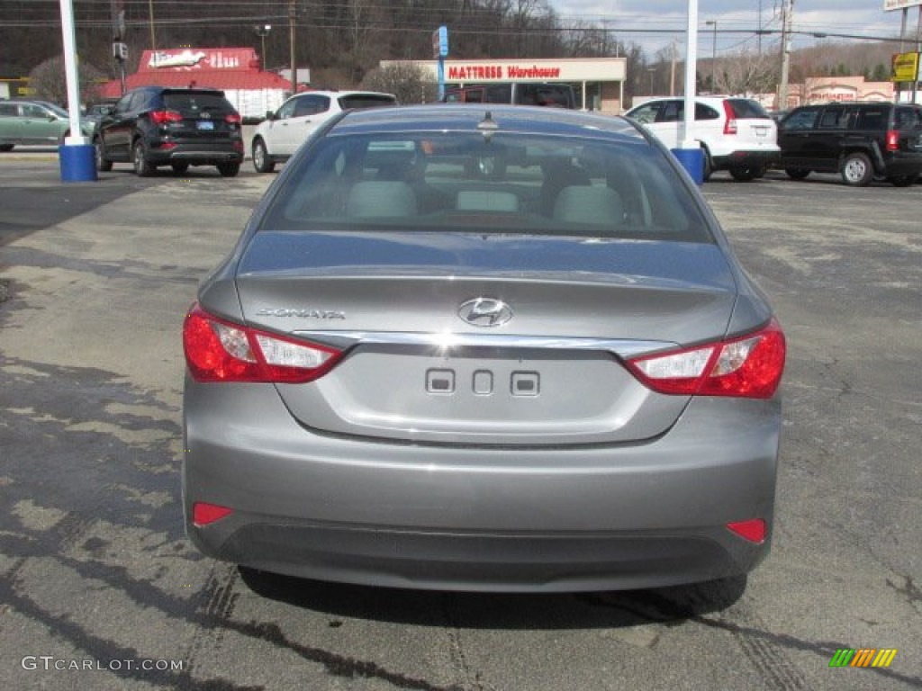 2014 Sonata GLS - Harbor Gray Metallic / Gray photo #6
