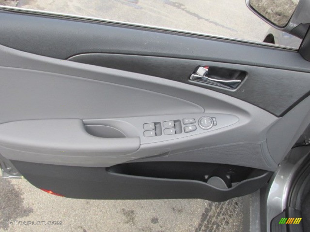 2014 Sonata GLS - Harbor Gray Metallic / Gray photo #10