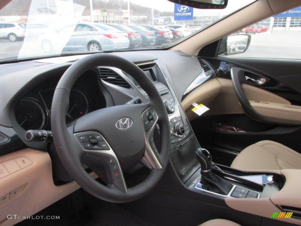2014 Hyundai Azera Sedan Camel Dashboard Photo #90916462