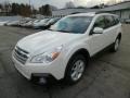 2014 Satin White Pearl Subaru Outback 2.5i Premium  photo #2