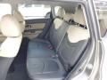 2012 Kia Soul Sand/Black Leather Interior Rear Seat Photo