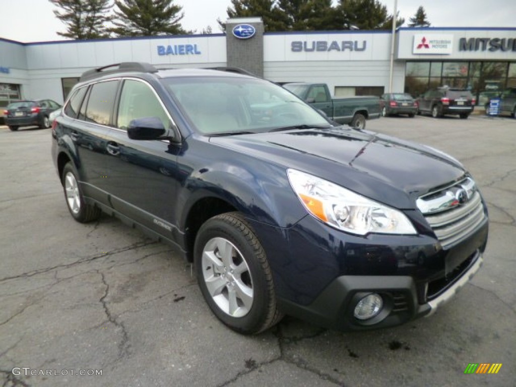 2014 Outback 3.6R Limited - Deep Indigo Pearl / Ivory photo #1
