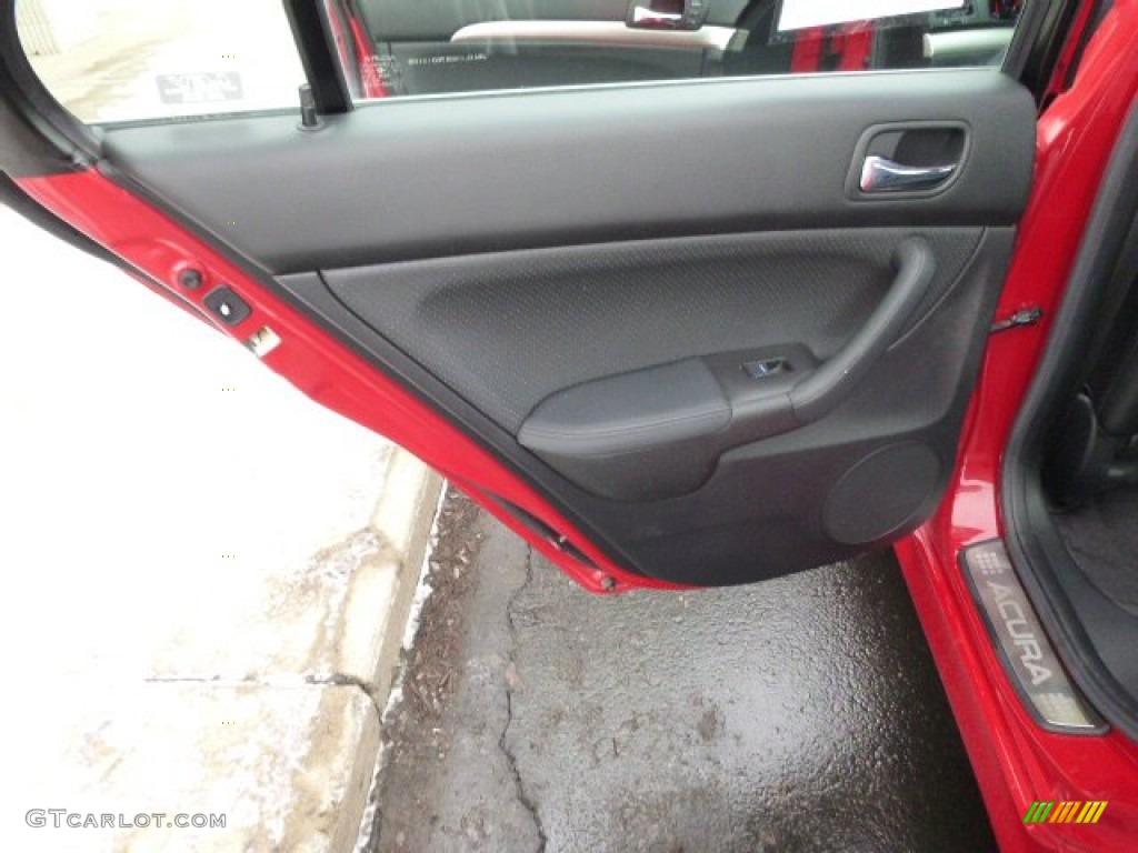 2007 TSX Sedan - Milano Red / Ebony photo #13