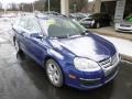 2009 Laser Blue Metallic Volkswagen Jetta SE SportWagen  photo #2