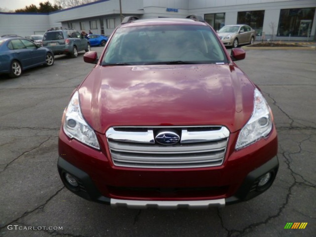 2014 Outback 3.6R Limited - Venetian Red Pearl / Black photo #2