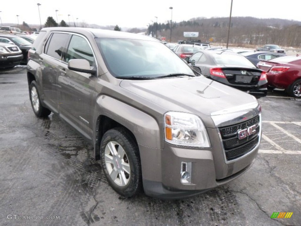 Mocha Steel Metallic 2010 GMC Terrain SLE Exterior Photo #90918697