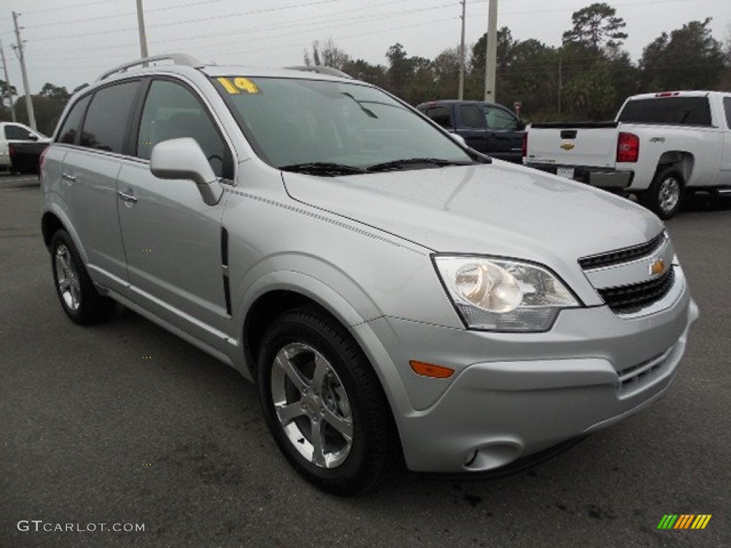 Silver Ice Metallic 2014 Chevrolet Captiva Sport LT Exterior Photo #90919108