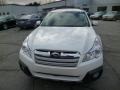 2014 Satin White Pearl Subaru Outback 2.5i Premium  photo #2