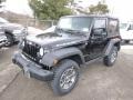 Black 2014 Jeep Wrangler Rubicon 4x4 Exterior