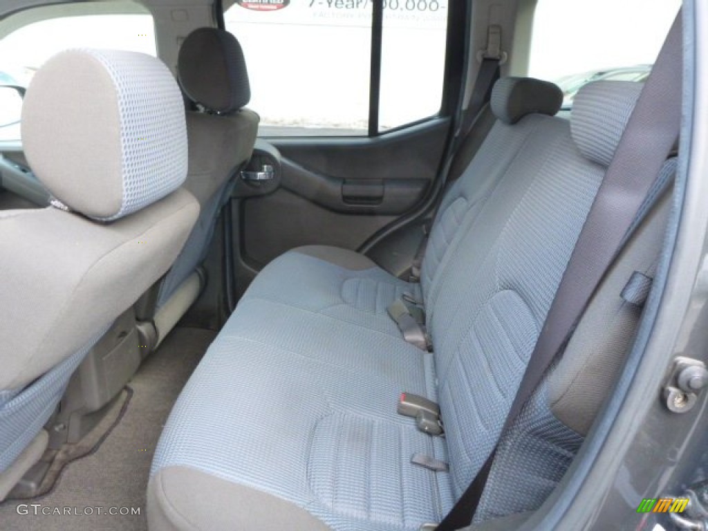 2005 Xterra Off Road 4x4 - Night Armor Pearl / Blue/Graphite photo #5