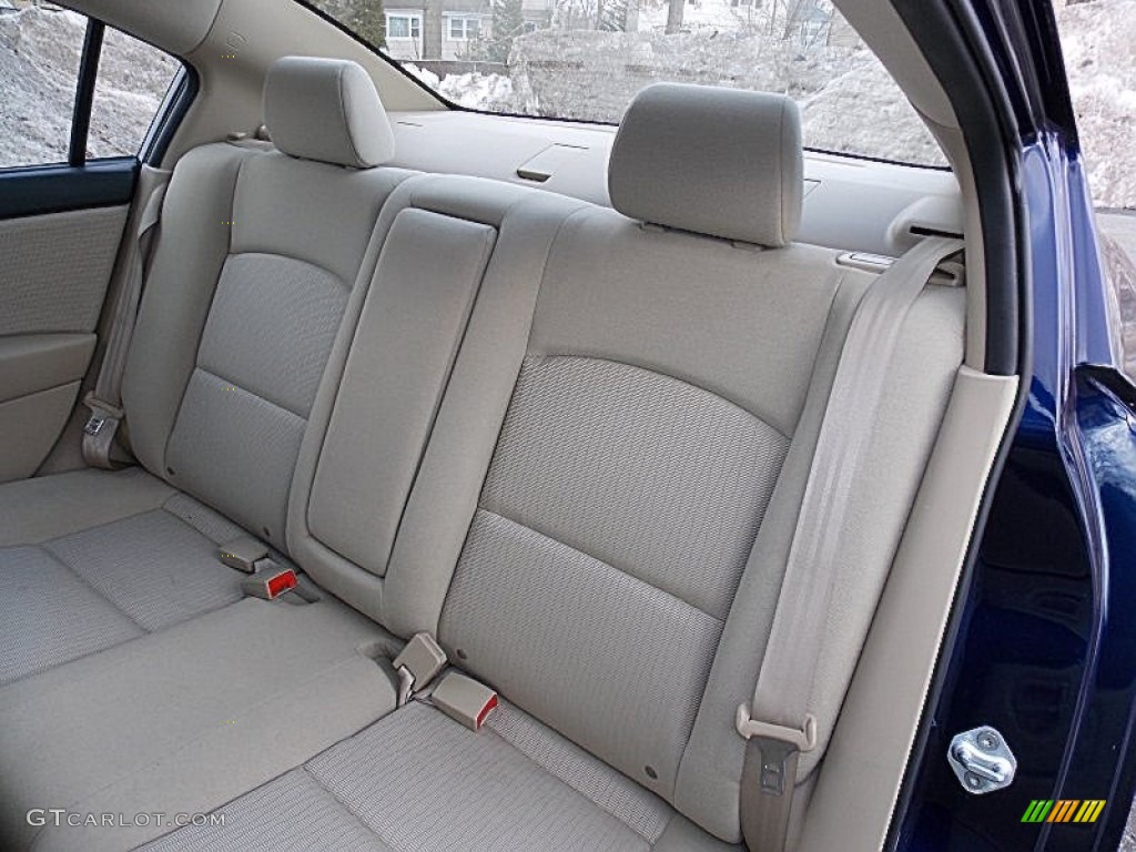 2009 MAZDA3 i Touring Sedan - Stormy Blue Mica / Beige photo #15