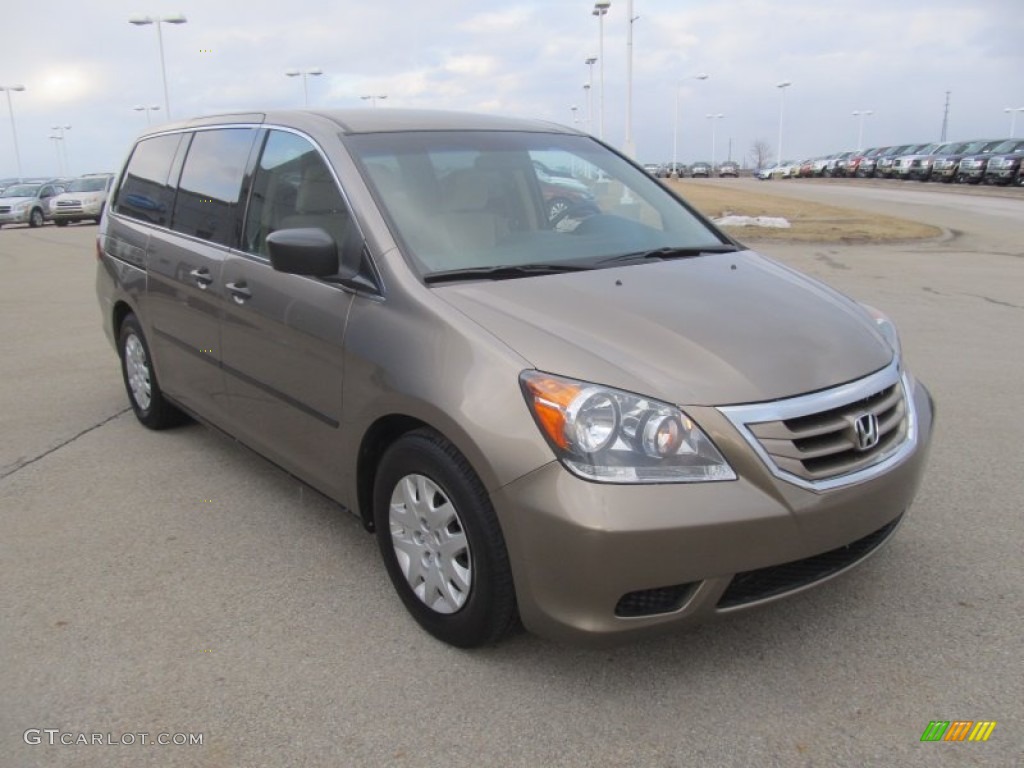 Mocha Metallic 2008 Honda Odyssey LX Exterior Photo #90924199