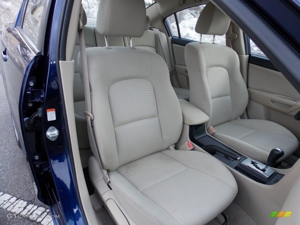 2009 MAZDA3 i Touring Sedan - Stormy Blue Mica / Beige photo #18