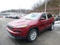 2014 Deep Cherry Red Crystal Pearl Jeep Cherokee Latitude 4x4  photo #1