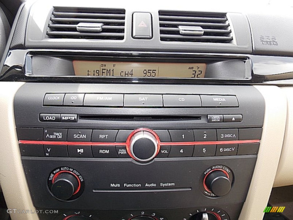 2009 MAZDA3 i Touring Sedan - Stormy Blue Mica / Beige photo #30