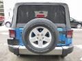 2014 Hydro Blue Pearl Coat Jeep Wrangler Sport 4x4  photo #4