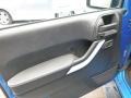 2014 Hydro Blue Pearl Coat Jeep Wrangler Sport 4x4  photo #17