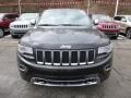 2014 Brilliant Black Crystal Pearl Jeep Grand Cherokee Overland 4x4  photo #8