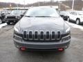 2014 Brilliant Black Crystal Pearl Jeep Cherokee Trailhawk 4x4  photo #7