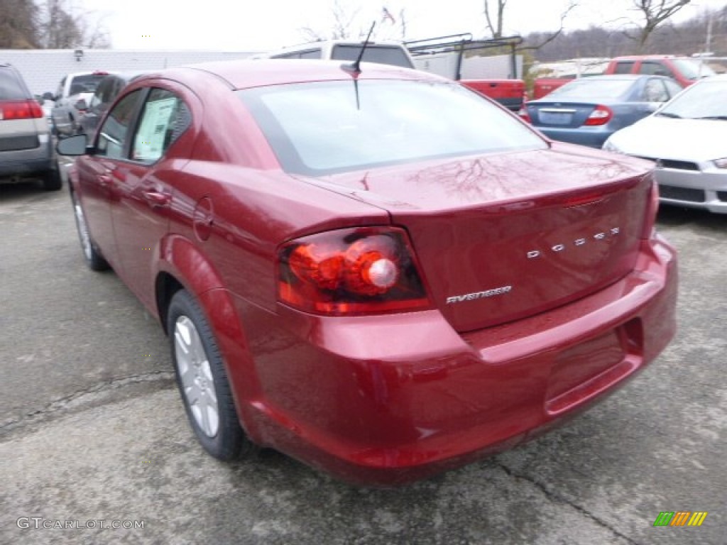 2014 Avenger SE - Deep Cherry Red Crystal Pearl / Black photo #3