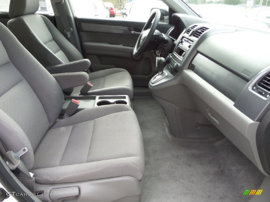 2009 CR-V LX - Taffeta White / Gray photo #13