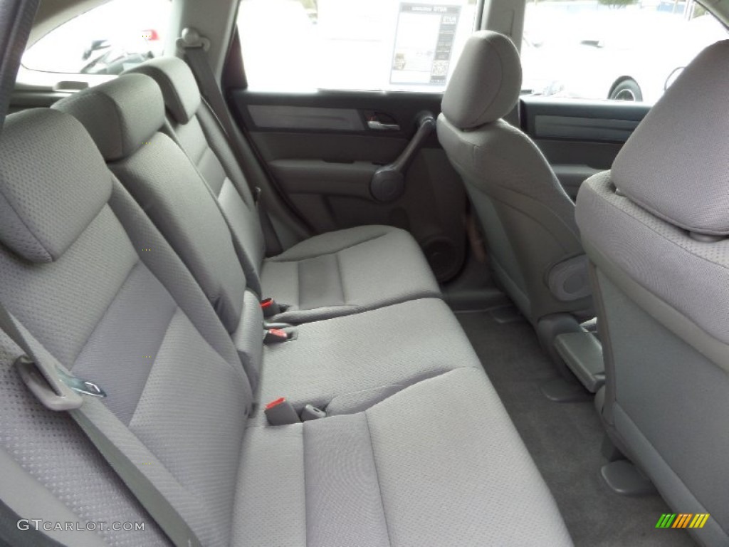 2009 CR-V LX - Taffeta White / Gray photo #14