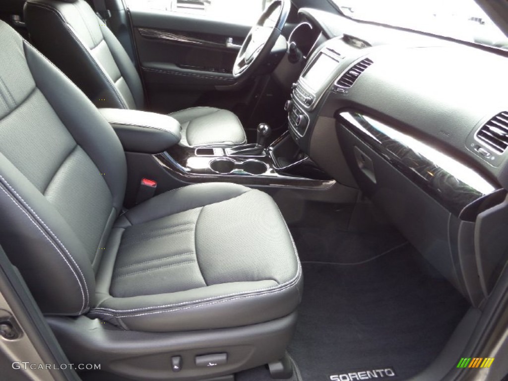 Black Interior 2014 Kia Sorento Limited SXL Photo #90928132