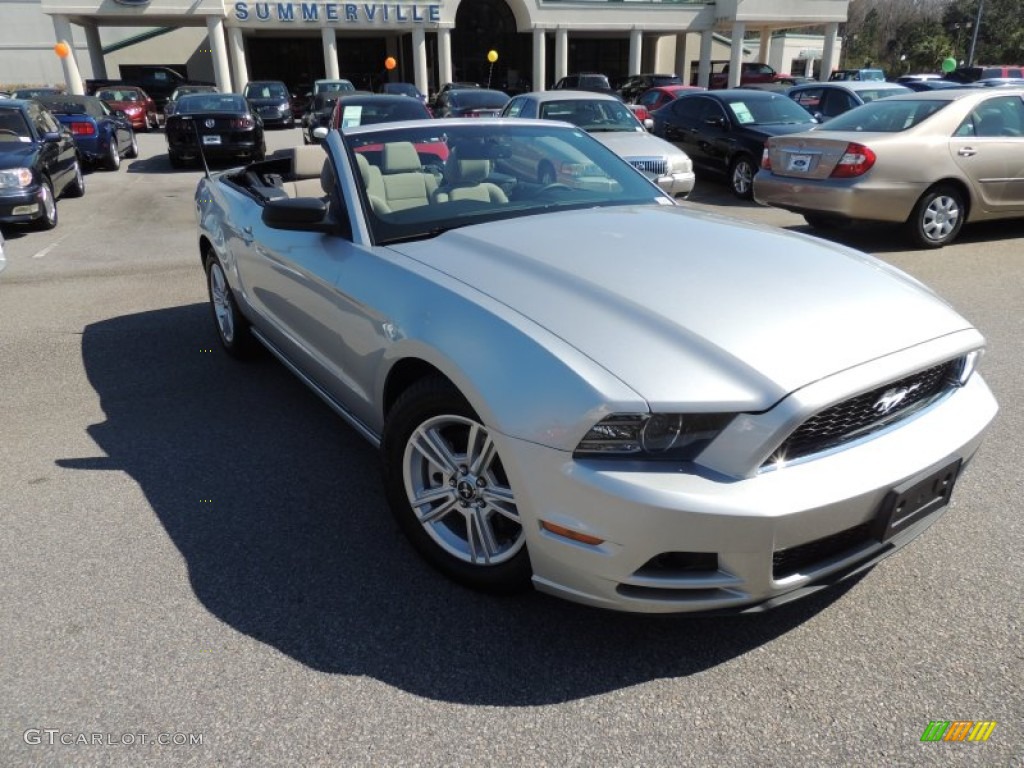 2014 Mustang V6 Convertible - Sterling Gray / Charcoal Black photo #1