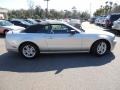 2014 Sterling Gray Ford Mustang V6 Convertible  photo #9