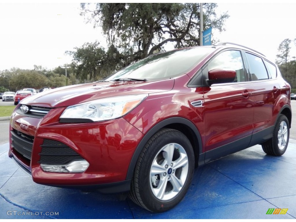 2014 Escape SE 1.6L EcoBoost - Ruby Red / Charcoal Black photo #1