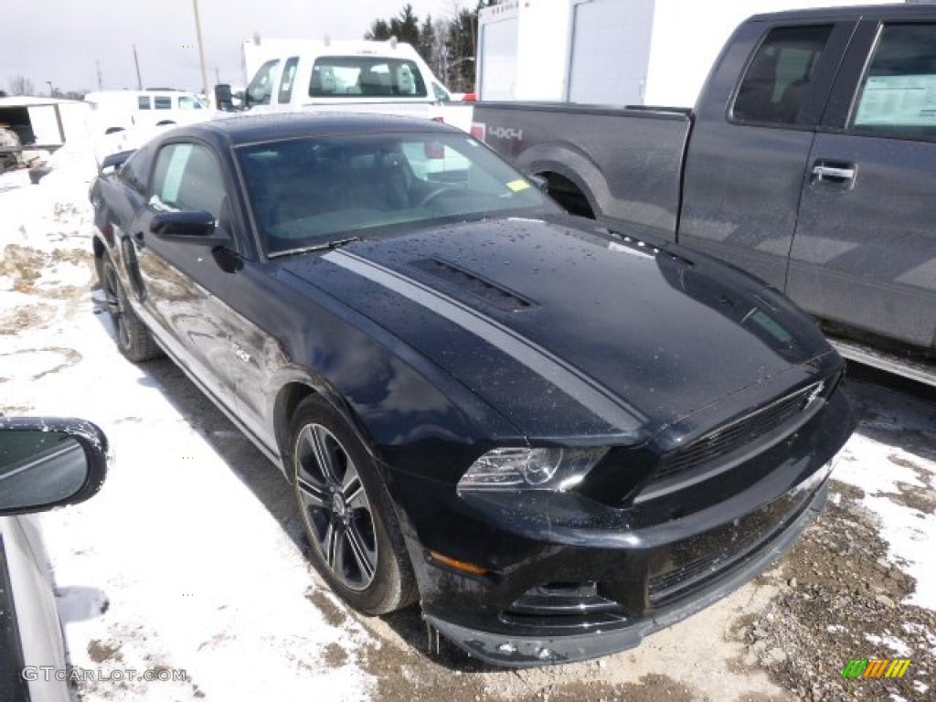 2013 Mustang GT/CS California Special Coupe - Black / California Special Charcoal Black/Miko-suede Inserts photo #1