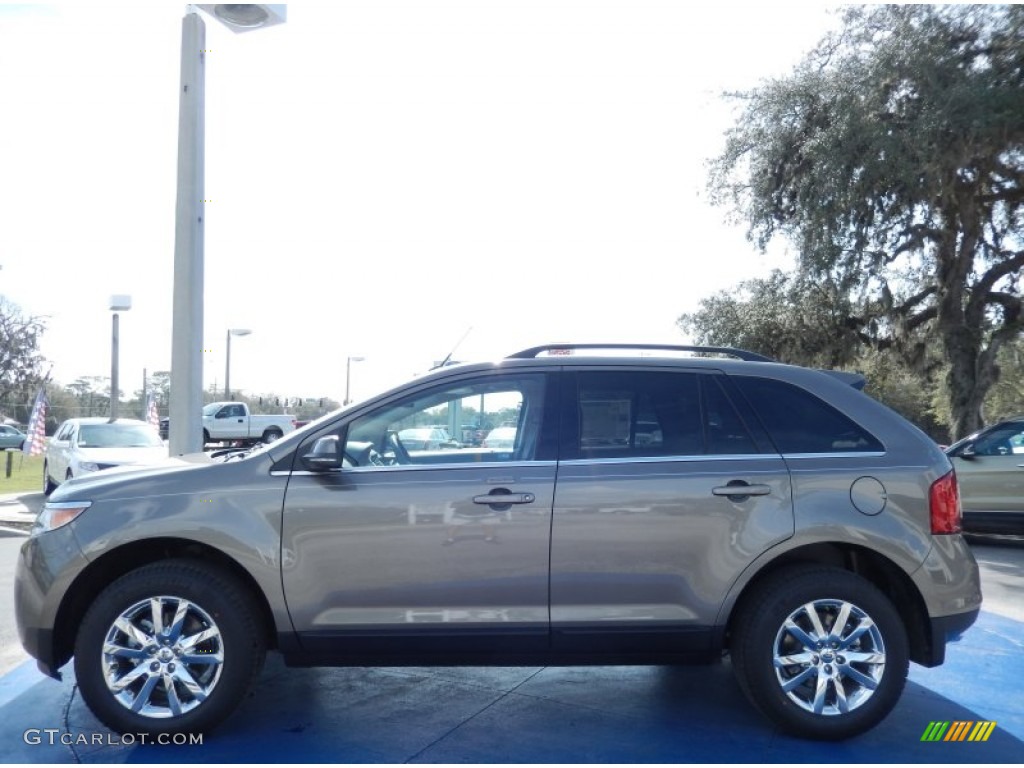 Mineral Gray 2014 Ford Edge Limited AWD Exterior Photo #90931499
