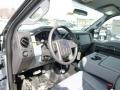 2014 Oxford White Ford F350 Super Duty XL Regular Cab 4x4 Dump Truck  photo #11