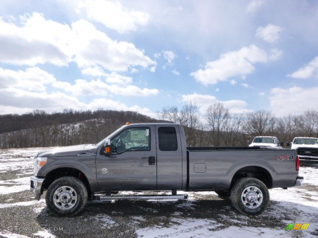 Sterling Gray Metallic 2014 Ford F250 Super Duty XLT SuperCab 4x4 Exterior Photo #90932516