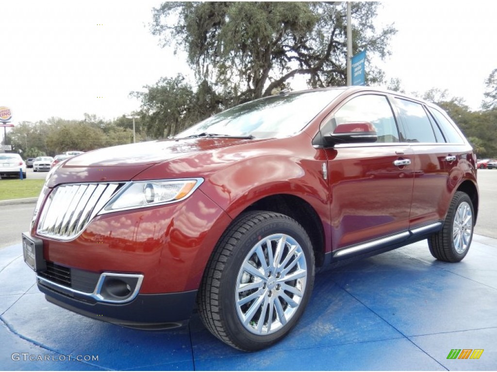 2014 MKX FWD - Sunset Metallic / Medium Light Stone photo #1