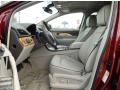 2014 Lincoln MKX Medium Light Stone Interior Front Seat Photo