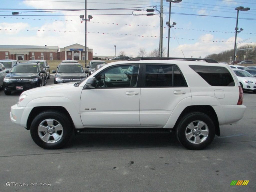 2004 4Runner SR5 4x4 - Natural White / Stone photo #4