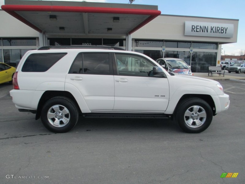 2004 4Runner SR5 4x4 - Natural White / Stone photo #8