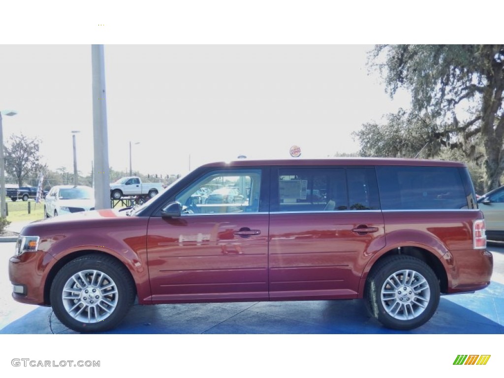 Sunset 2014 Ford Flex SEL Exterior Photo #90932843