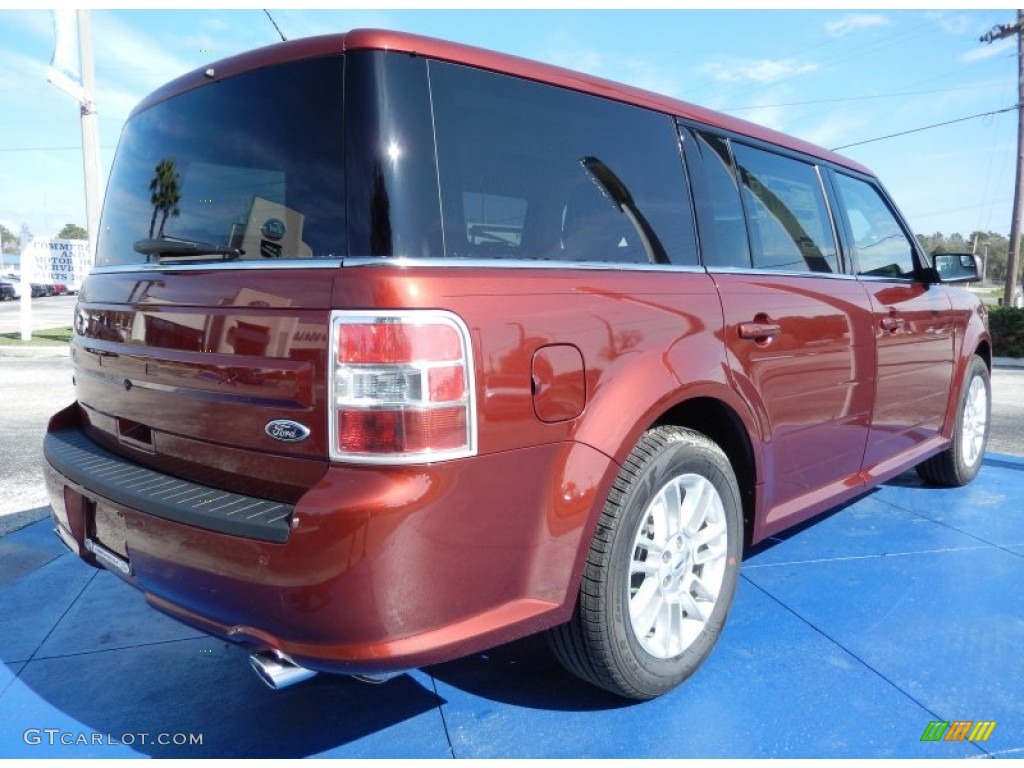 Sunset 2014 Ford Flex SEL Exterior Photo #90932859