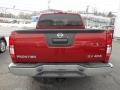 2013 Lava Red Nissan Frontier SV V6 Crew Cab 4x4  photo #5