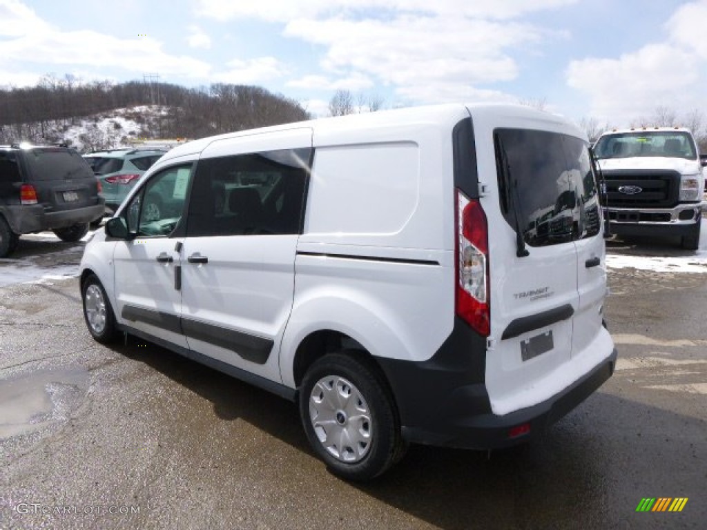 Frozen White 2014 Ford Transit Connect XL Van Exterior Photo #90932987