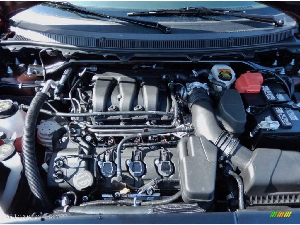 2014 Ford Flex SEL 3.5 Liter DOHC 24-Valve Ti-VCT V6 Engine Photo #90933050